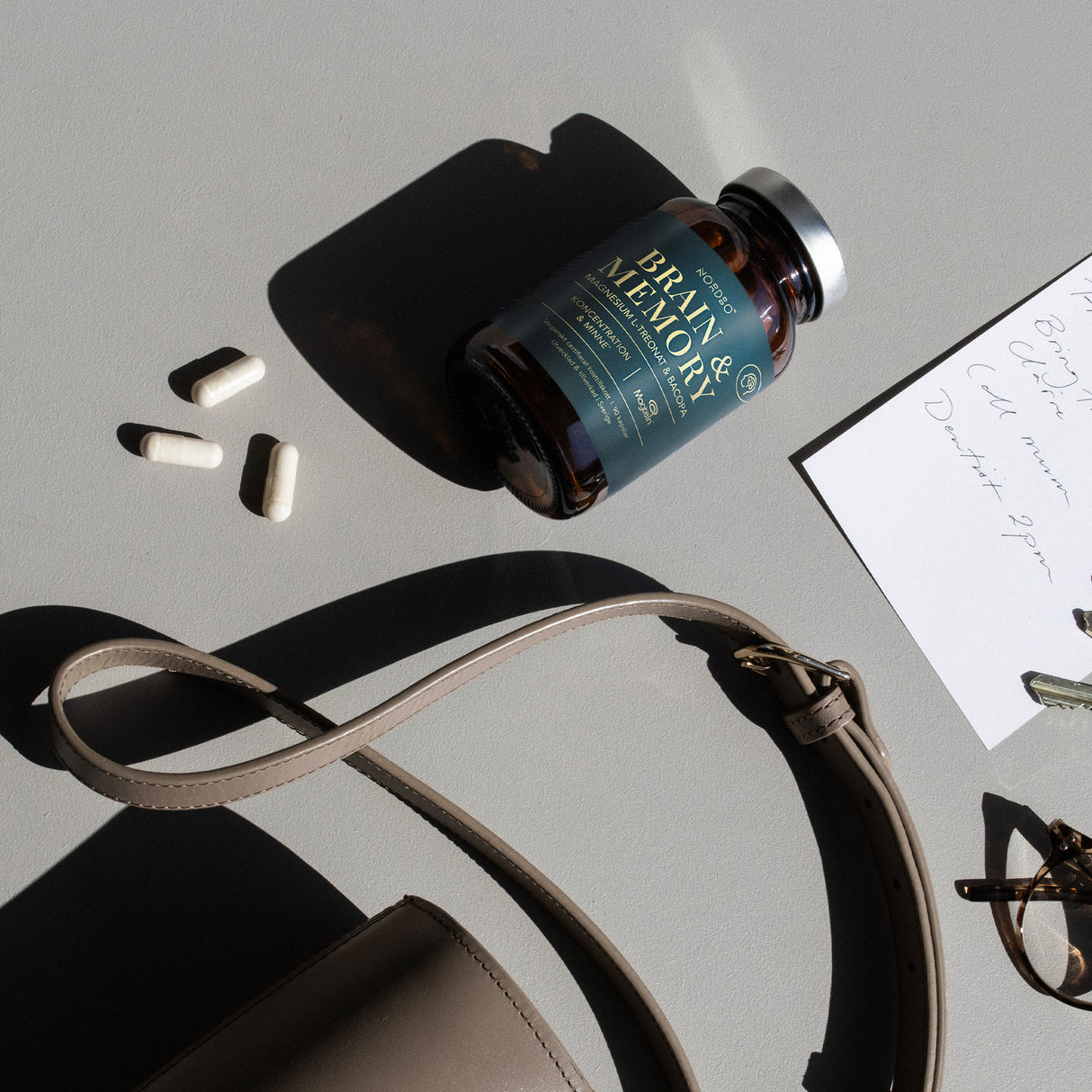 NORDBO Brain & Memory Magnesium | 90 kapsler