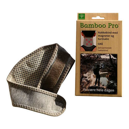 Bamboo Pro Nakkebind Grå fra Bamboo Pro på Mecindo.dk