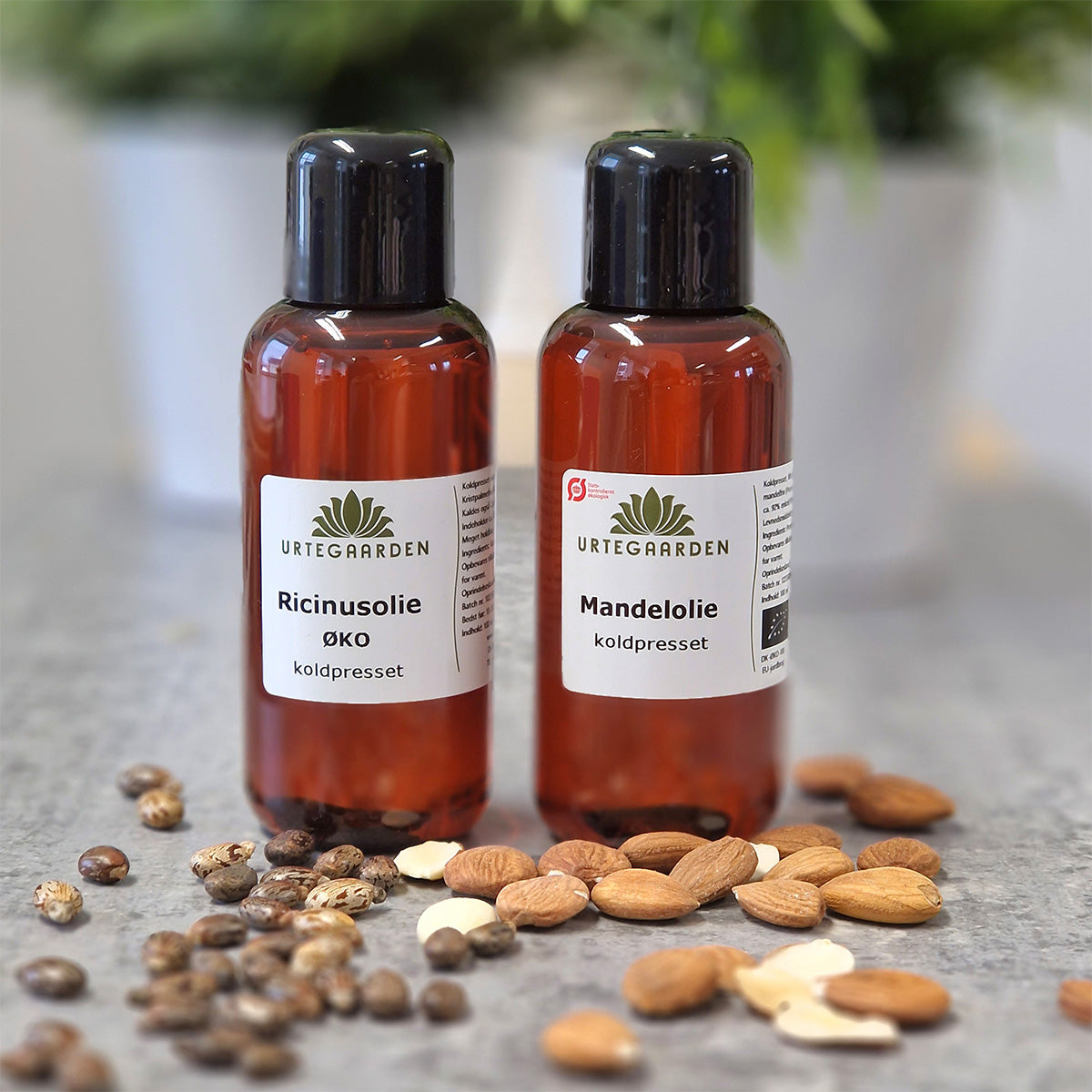 Urtegaarden Castor Oil (Ricinusolie) - Økologisk | 500 ml fra Urtegaarden på Mecindo.dk