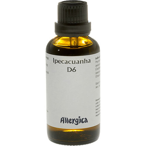 Allergica Ipecacuanha D6 | 50 ml fra Allergica på Mecindo.dk