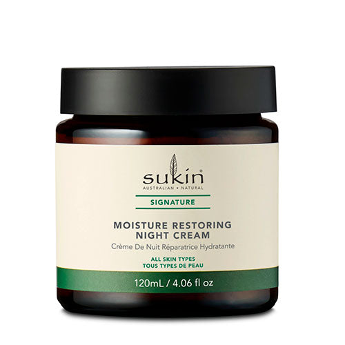 Sukin Signature Moisture Restoring Night Cream | 120 ml fra Sukin på Mecindo.dk