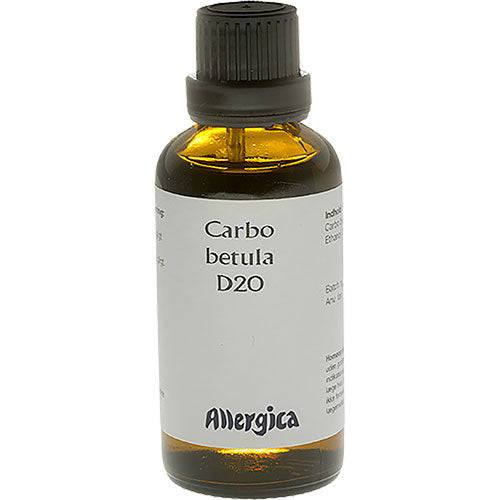 Allergica Carbo Betula D20 | 50 ml fra Allergica på Mecindo.dk