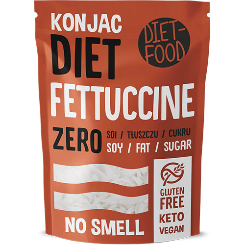 Diet-food Shirataki Fettuccine Glutenfri | 270 gr fra Diet-food på Mecindo.dk