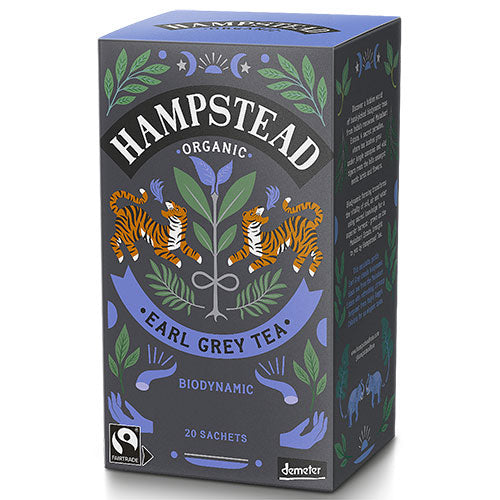 Hampstead Tea Tea Earl Grey Te Økologisk Demeter | 20 br fra Hampstead Tea på Mecindo.dk
