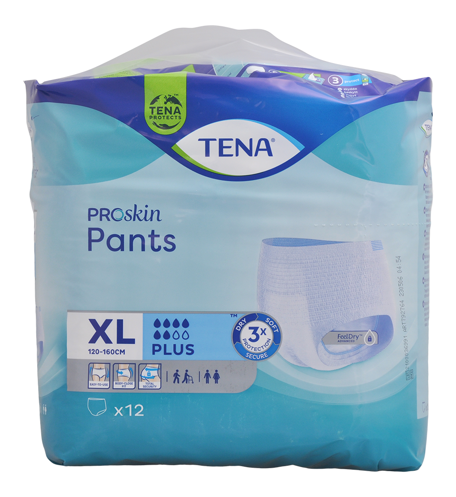Tena Pants Plus | Str. Xl fra Tena på Mecindo.dk