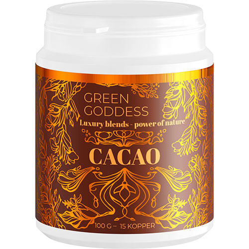 Green Goddess Cacao | 100 g fra Green Goddess på Mecindo.dk