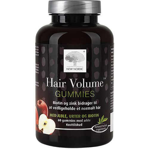 New Nordic Hair Volume Gummies | 60 gummies fra New Nordic på Mecindo.dk