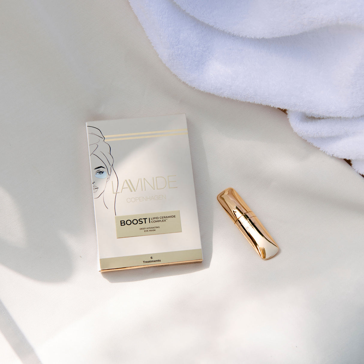 Lavinde Copenhagen Boost Deep Hydrating Eye Mask | 6 gr fra Lavinde Copenhagen på Mecindo.dk
