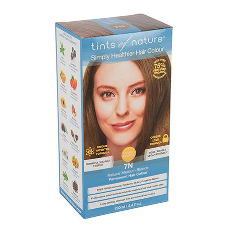 Tints of Nature Hårfarve 7n Blonde | 130 ml fra Tints of nature på Mecindo.dk
