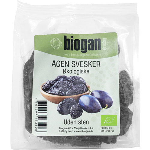 Biogan Svesker U. Sten Øko | 500 gr fra Biogan på Mecindo.dk