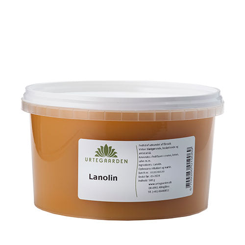 Urtegaarden Lanolin | 500 gr fra Urtegaarden på Mecindo.dk