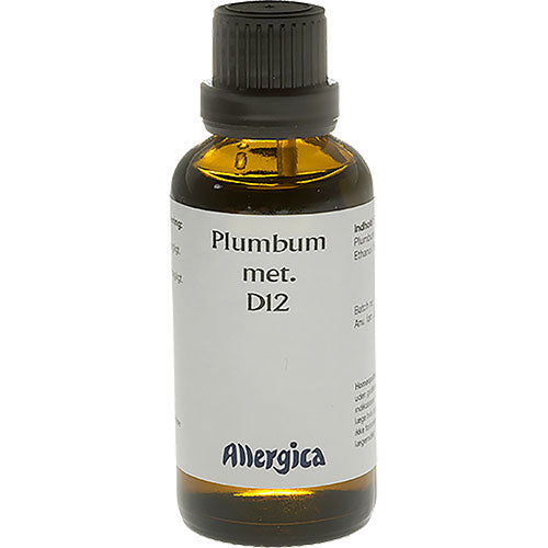 Allergica Plumbum Met. D12 | 50 ml fra Allergica på Mecindo.dk