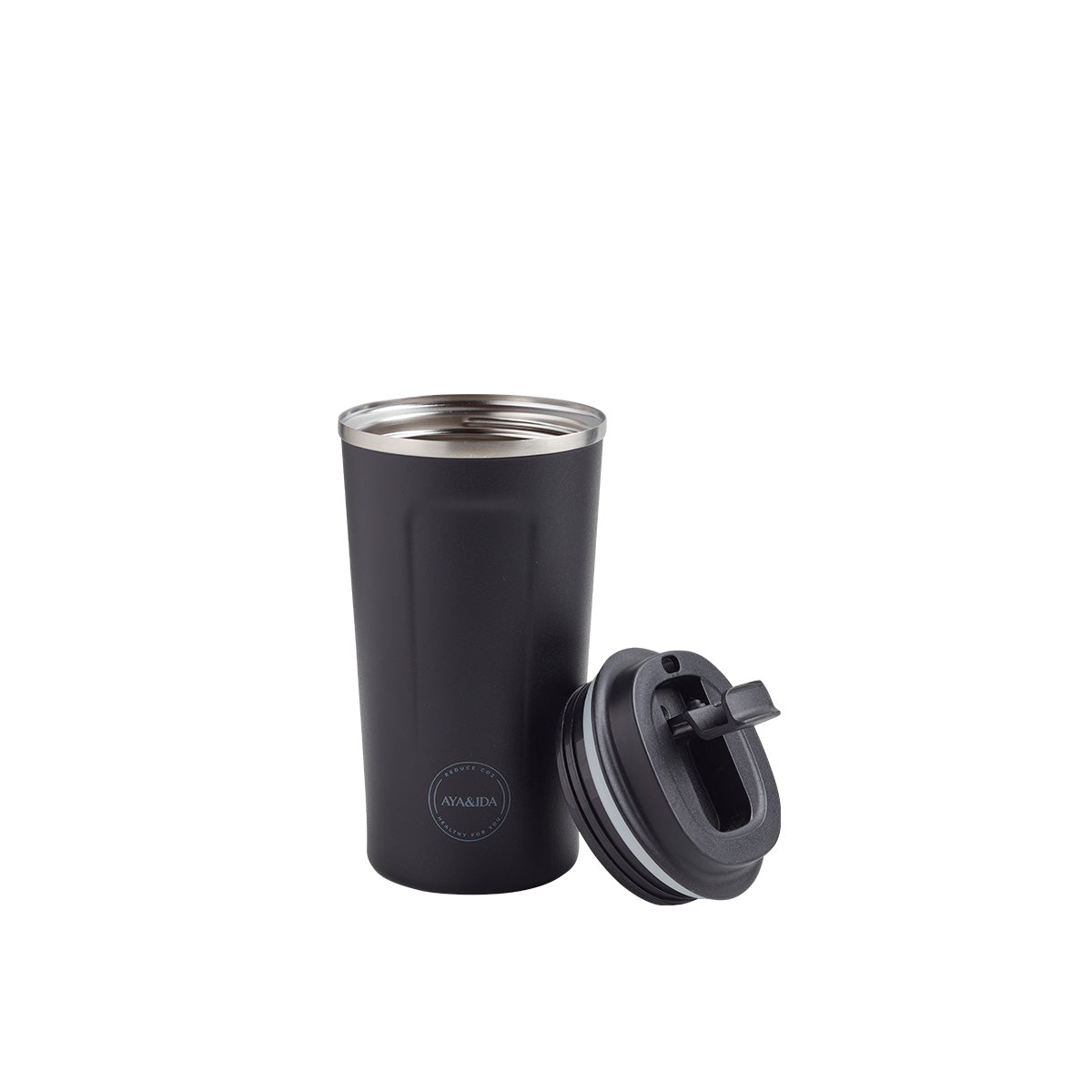 AYA&IDA CUP2GO 500 ml | Matte Black fra AYA&IDA på Mecindo.dk