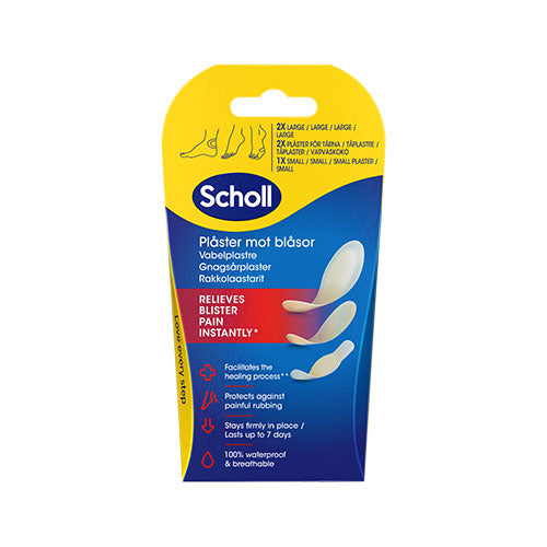 Scholl Blister Plasters Mixed 5 Stk fra Scholl på Mecindo.dk
