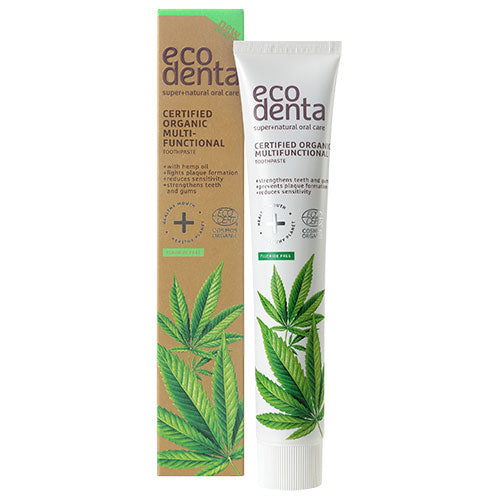 ecodenta Tandpasta M. Hemp Oil Ø | 75 ml fra ecodenta på Mecindo.dk