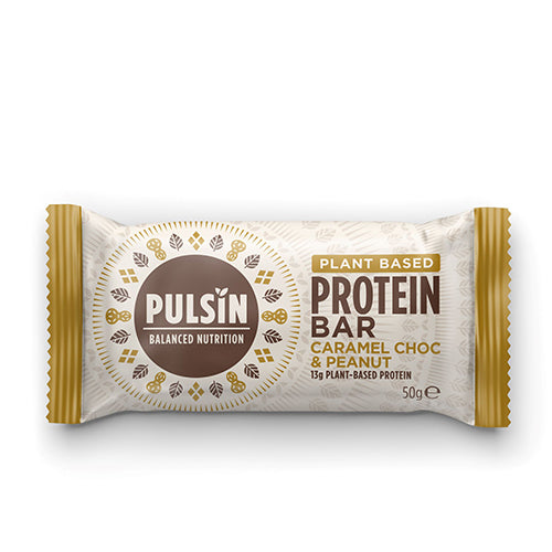 Pulsin Proteinbar Caramel Choc & Peanut | 50 gr fra Pulsin på Mecindo.dk