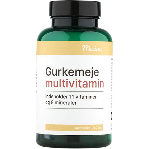 Mezina Gurkemeje Multivitamin | 180 Tabletter