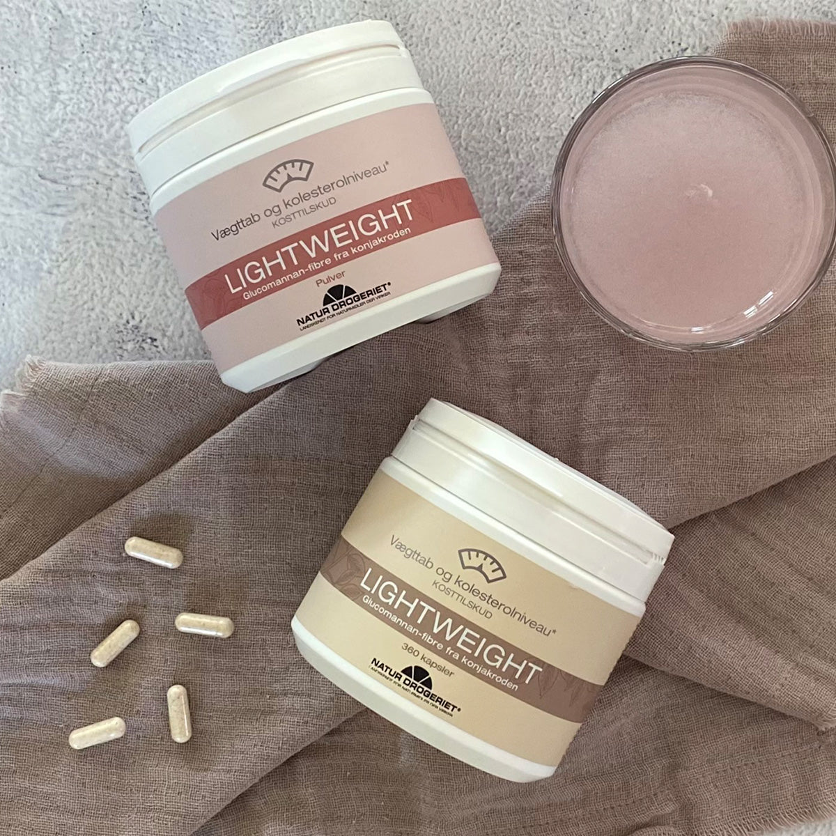 Natur-Drogeriet Lightweight | 360 kapsler fra Natur-Drogeriet på Mecindo.dk