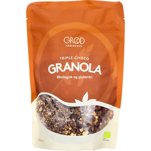 GRØD Triple Choco Granola Økologisk | 350 gr fra GRØD på Mecindo.dk