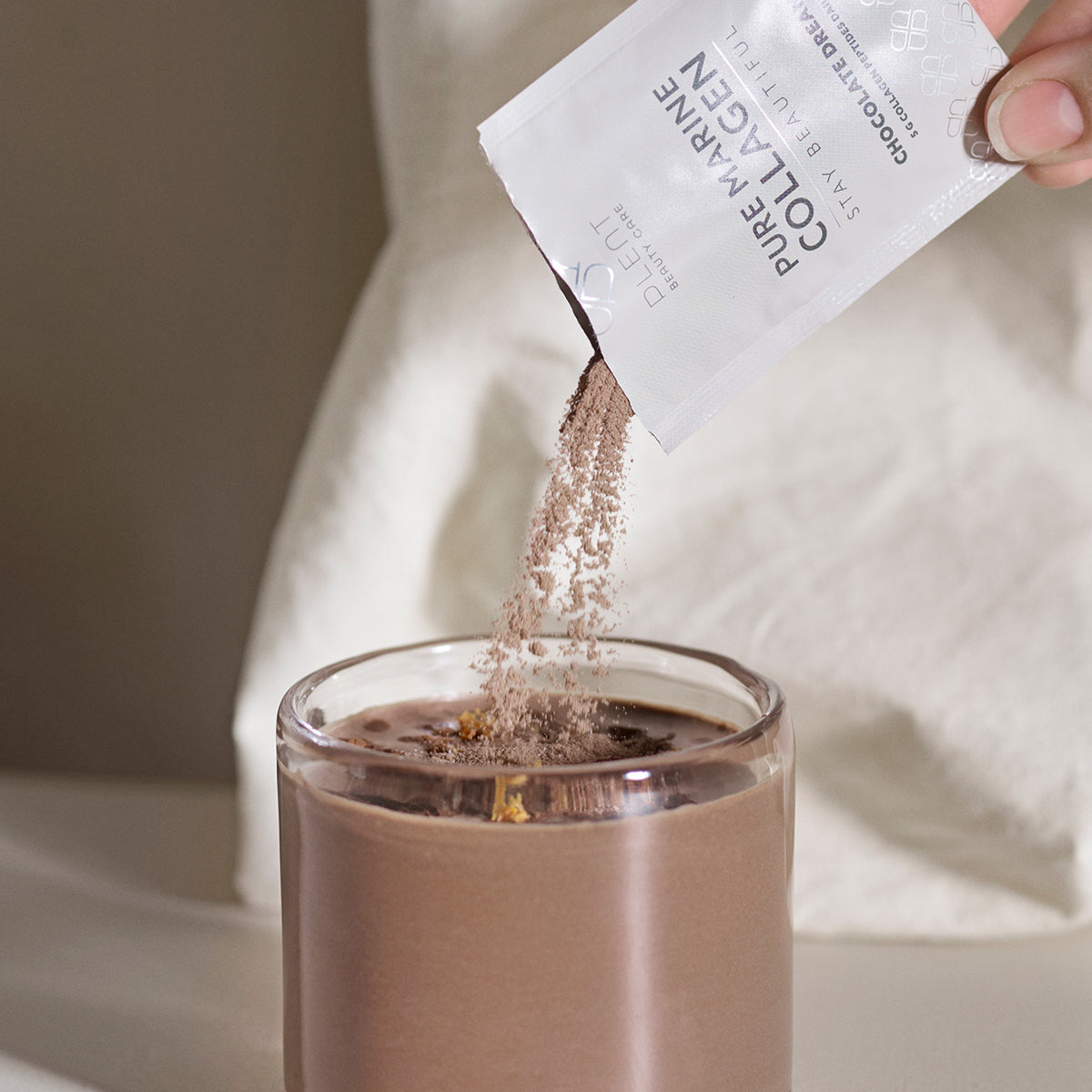 Plent Pure Marine Collagen Chocolate Dream fra Plent på Mecindo.dk