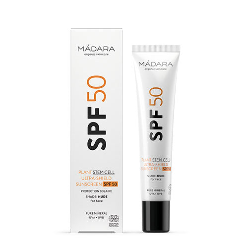 Madara Plant Stem Cell Ultra-shield Sunscreen Spf50 | 40 ml fra Madara på Mecindo.dk