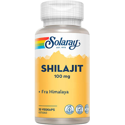 Solaray Shilajit | 30 kapsler fra Solaray på Mecindo.dk