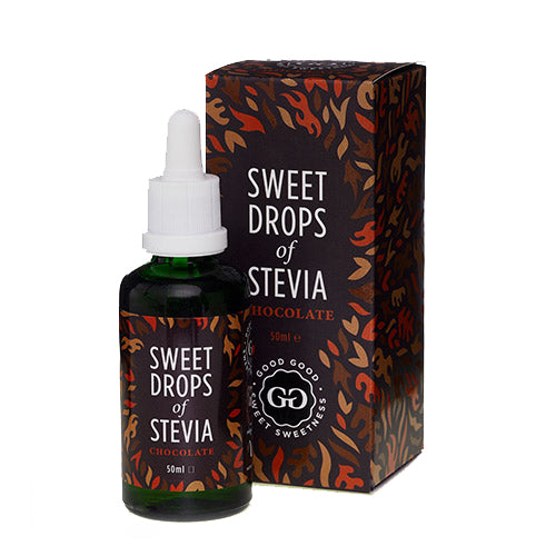 Good Good Stevia Dråber (50 ml) | Chokolade fra Good Good på Mecindo.dk
