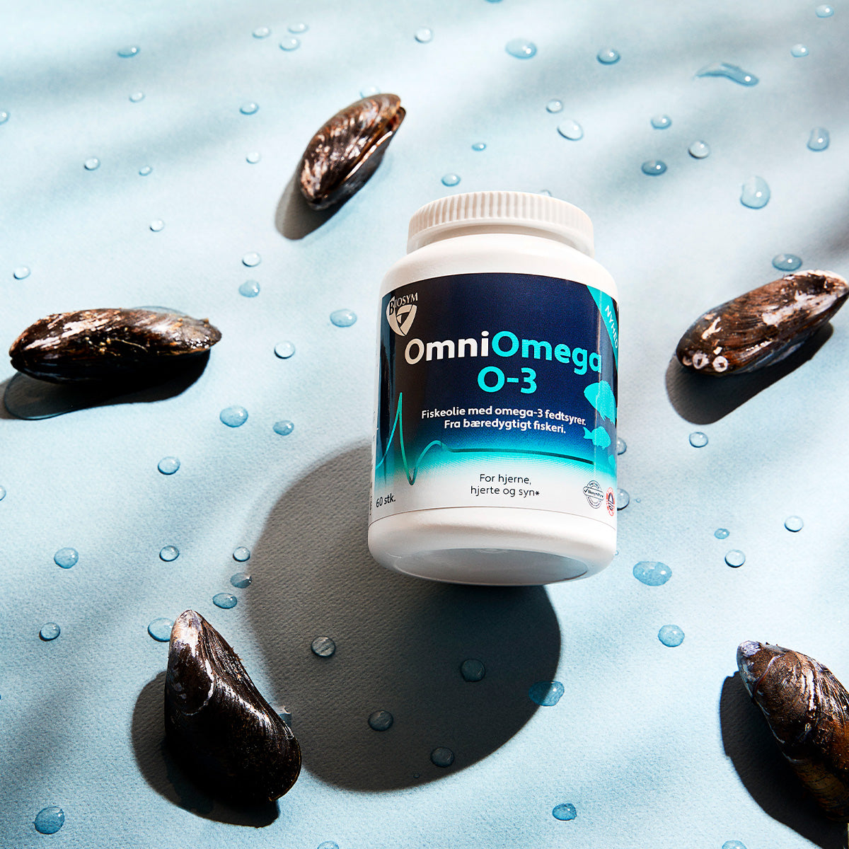 Biosym Omniomega O-3 | 60 stk fra Biosym på Mecindo.dk