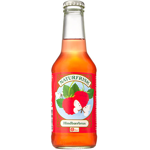 Naturfrisk Hindbærbrus Ø | 250 ml fra Naturfrisk på Mecindo.dk