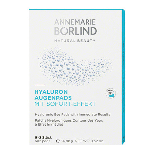 Annemarie Börlind Hyaluronic Eye Pads (6x2stk) fra Annemarie Börlind på Mecindo.dk