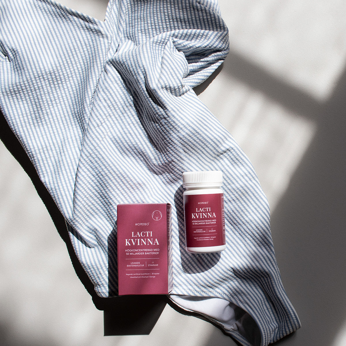 NORDBO Lacti Kvinde 50 Mia | 30 kapsler fra NORDBO på Mecindo.dk