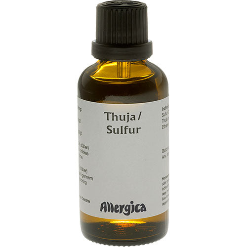 Allergica Thuja, Sulfur | 50 ml fra Allergica på Mecindo.dk