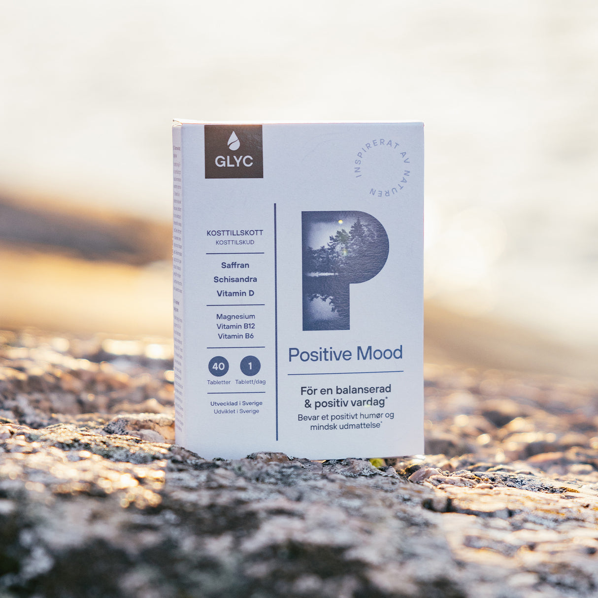 Glyc Positive Mood | 40 Tabl. fra Glyc på Mecindo.dk