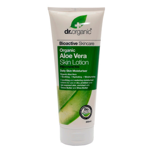 Dr. Organic Lotion Aloe Vera | 200 ml fra Dr. Organic på Mecindo.dk