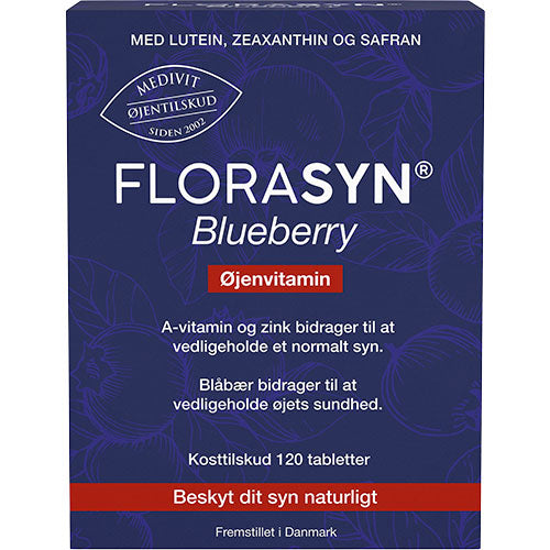 Florasyn Blueberry | 120 Tabl. fra Florasyn på Mecindo.dk