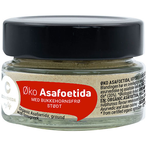 Cosmoveda Asafoetida Løgerstatning Økologisk | 30 gr fra Cosmoveda på Mecindo.dk