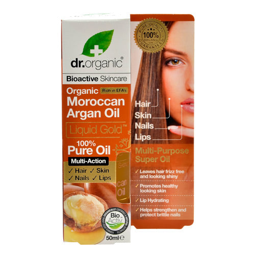 Dr. Organic Pure Oil Argan | 50 ml fra Dr. Organic på Mecindo.dk