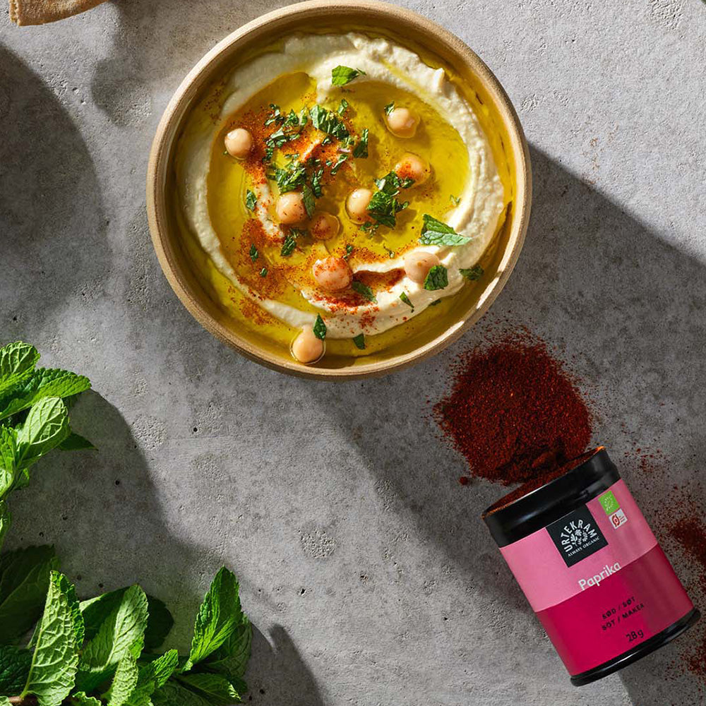 Urtekram Paprika Stærk Økologisk | 28 gr fra Urtekram på Mecindo.dk