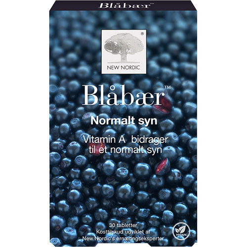 New Nordic Blåbærpillen | 30 Tabl. fra New Nordic på Mecindo.dk