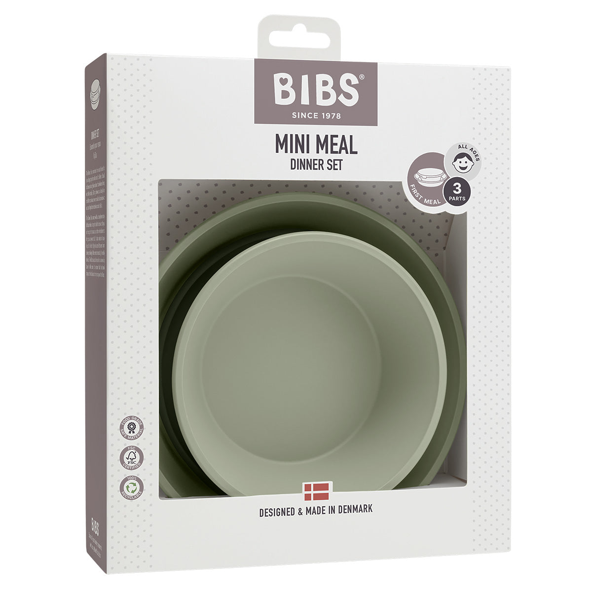 BIBS Dinner Set Sage fra BIBS på Mecindo.dk