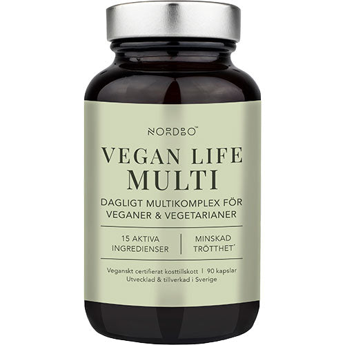 NORDBO Vegan Life Multi | 90 kapsler fra NORDBO på Mecindo.dk