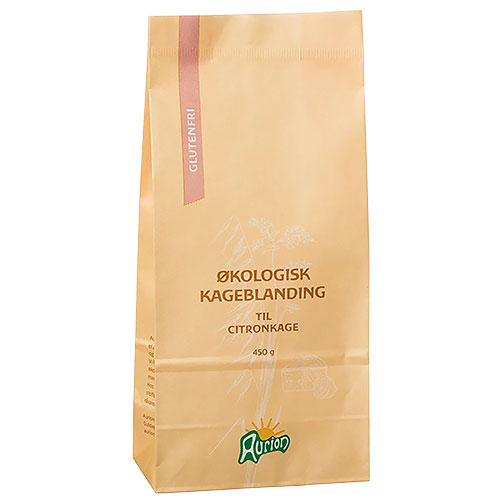 Aurion Citronkageblanding Økologisk | 450 gr fra Aurion på Mecindo.dk