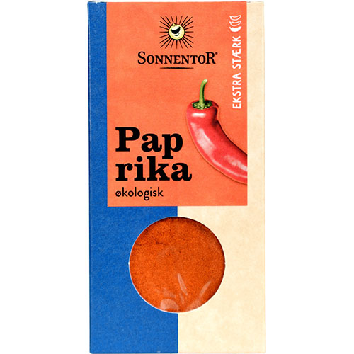 Sonnentor Paprika Ekstra Stærk Økologisk | 50 gr fra Sonnentor på Mecindo.dk