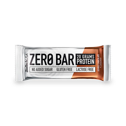 BioTechUSA Zero Bar (50 gr) | Double Chocolate fra BioTechUSA på Mecindo.dk
