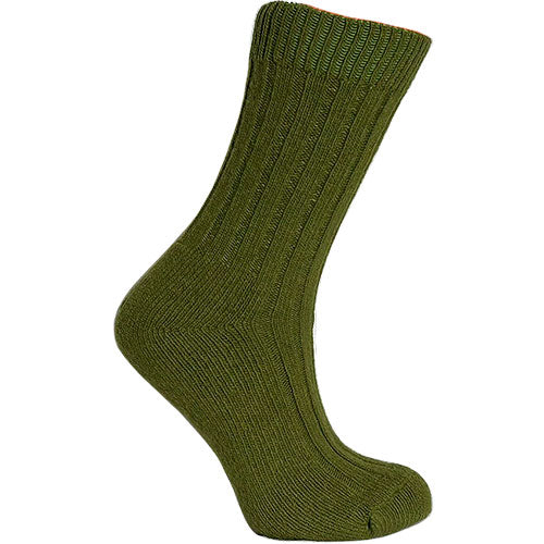 Merino Uld Strømper Lime | Str. 39/42 fra Clemente på Mecindo.dk