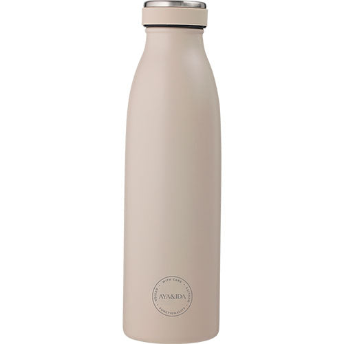 AYA&IDA Drinking Bottle 500ml | Cream Beige fra AYA&IDA på Mecindo.dk