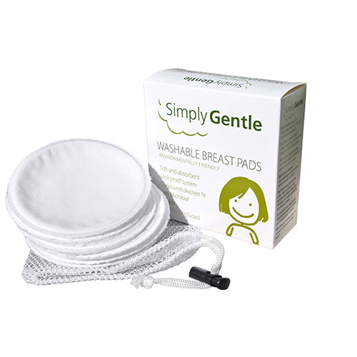 Simply Gentle Ammeindlæg Vaskbare | 6 stk fra Simply Gentle på Mecindo.dk
