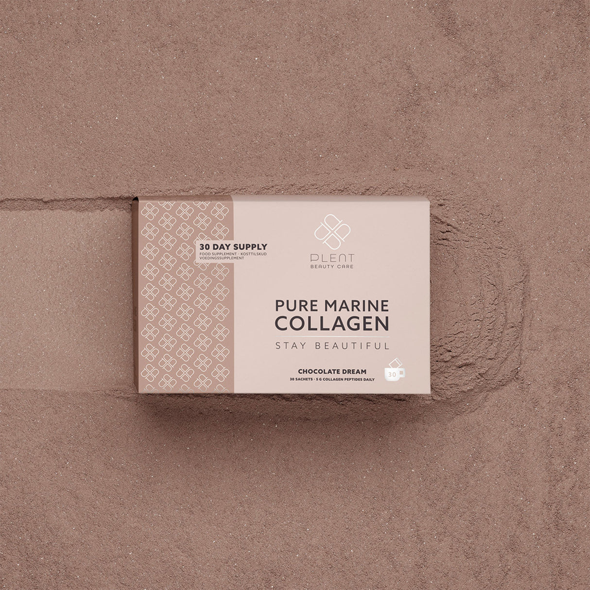 Plent Pure Marine Collagen 30 x 5 gr | Chocolate Dream fra Plent på Mecindo.dk
