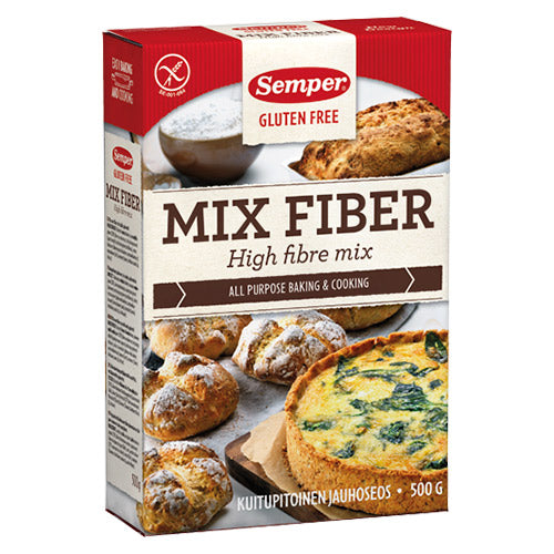 Semper Brødmix Med Fiber Glutenfri | 500 gr fra Semper på Mecindo.dk