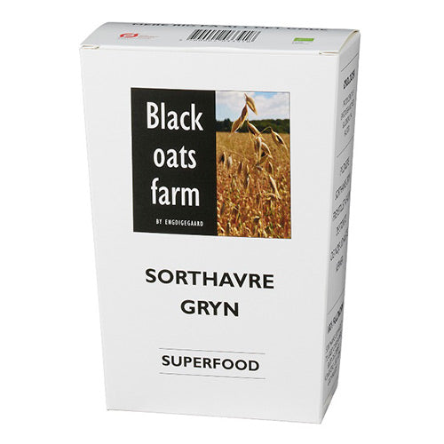 Blackoatsfarm Glutenfri Havregryn, Sorthavre, Grovvalsede - Øko | 330 gr fra Blackoatsfarm By Engdigegaard på Mecindo.dk